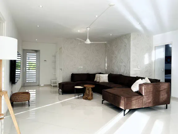 Furnished living room